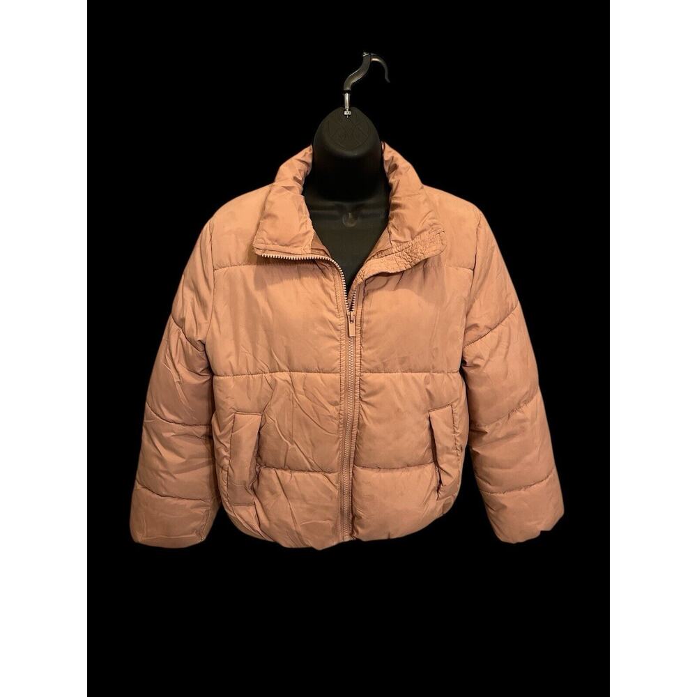 H&M Orange Puffer Jacket - Picture 2 of 4